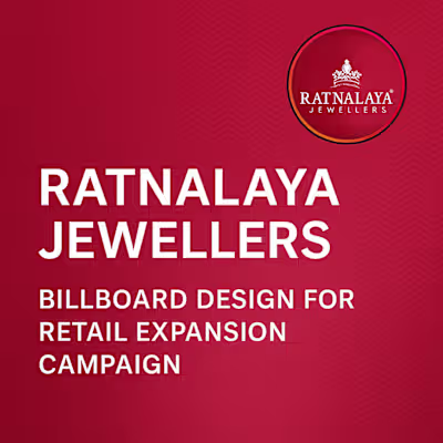 Billboard Design for Ratnalaya Jewellers' Expansion