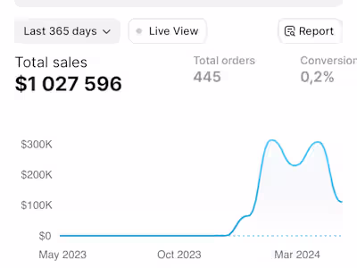 Creating a new brand from 0 to $1 000 000 in 3.5 months