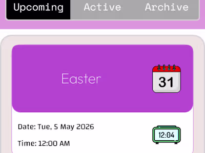 Countdown App in React Native: Track Upcoming Events Seamlessly