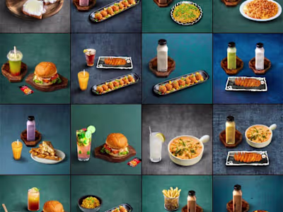 Creative Food Combo Designs.