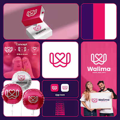 Logo Design for a Matrimonial Company (Un-used)