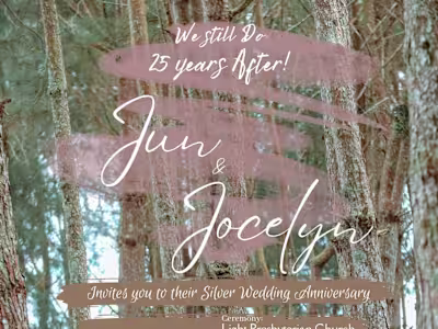 25th Wedding Anniversary