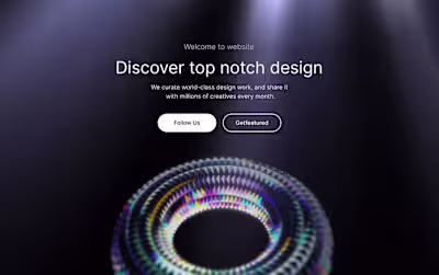 Interactive 3d torus animation ✦ Spline