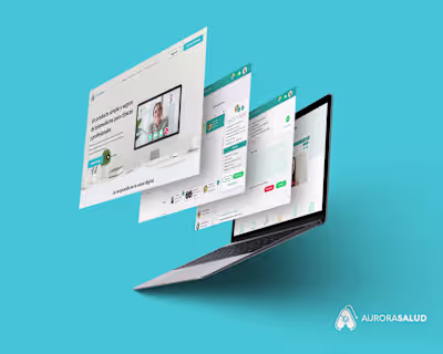 Aurora Salud Web :: Behance