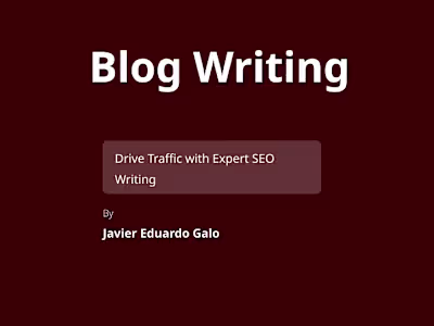 SEO Writing That Drives Traffic and Boosts Visibility