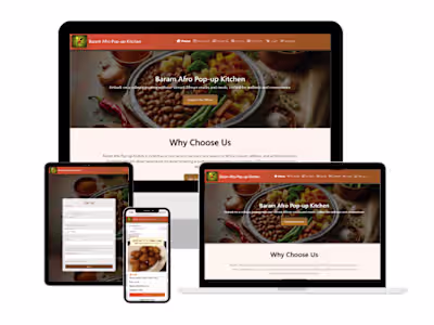 E-commerce Website for Restaurant