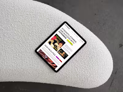 FITFORCE | Webflow Design & Development