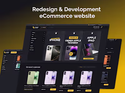 Redesign & Custom development for