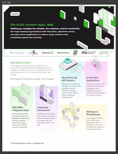 Company One-Pager - AKOS