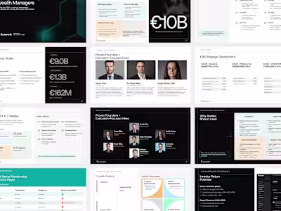 Investor-Ready Pitch Deck Design for Luscent
