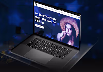 Design for the Official Store of Projection Lamp Sales