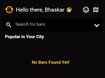 BarMonkey Social Community App
