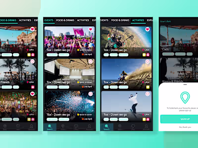Membership app design