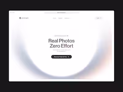 Branding and Logo - AI Photo generation app