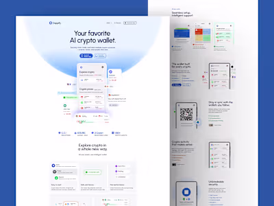 Dappify SaaS & Mobile App Website Design
