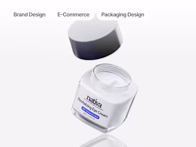 Nativa Skincare: Brand Design, E-Commerce, Packaging