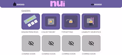 UX/UI Design Game