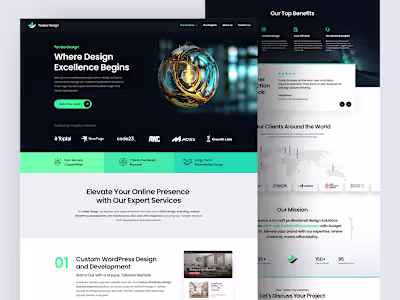 Web Design and Development for Innovative Design Agency
