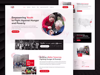 Youth Empowerment Website Development