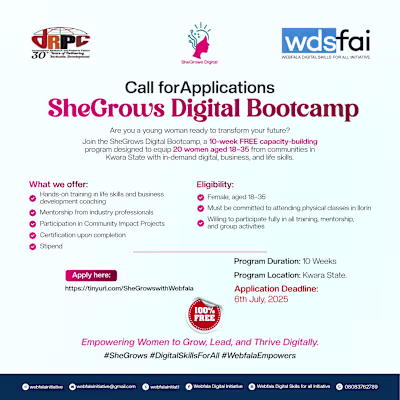 SheGrows Bootcamp Branding and Visual Design
