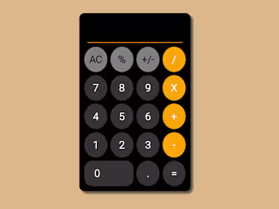 Calculator Using React