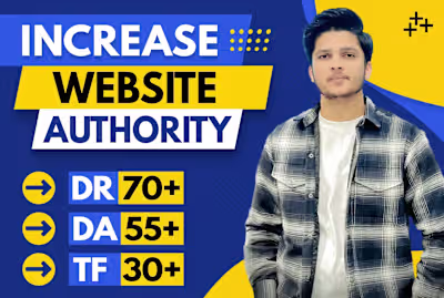 Complete Website SEO services with Increase site DA DR 