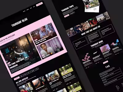 Thursday - Figma & Webflow dev.