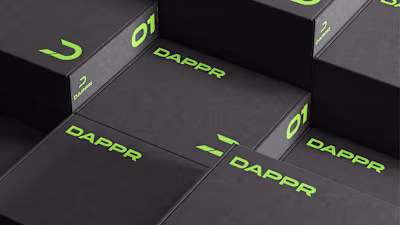 Dappr: Brand Identity—Clothing Apparel Brand 