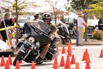 Photos: National Law Enforcement Week Motorcycle Competition
