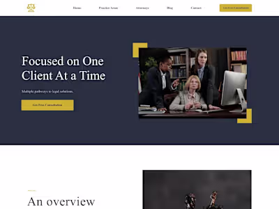 Law Hub is a user-friendly web