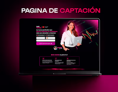 Anti ventas - Pagina de captacion