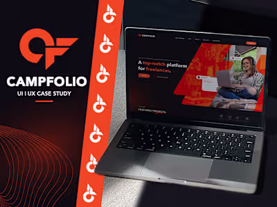 Campfolio UI/UX Case Study