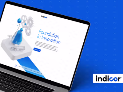 Indicor Website Redesign