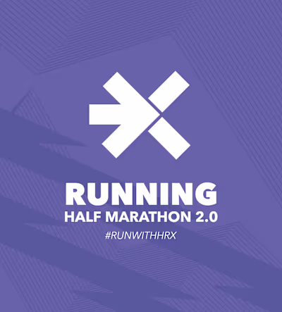 HRX Half Marathon 2.0 Event Branding