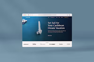 Sail Luna Webflow 