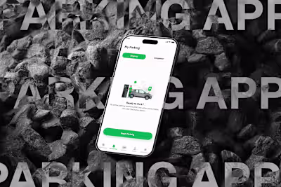 Smart Parking Mobile UI : Behance