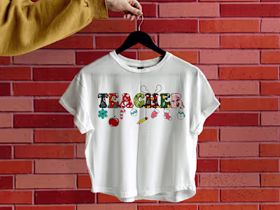 Custom T-Shirt Design for Online Shop