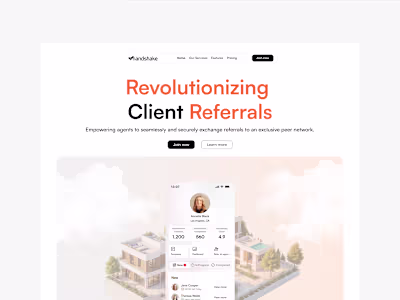 Handshake – AI-Powered App for Smarter Client Referrals