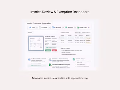Invoice Processing Automation Project