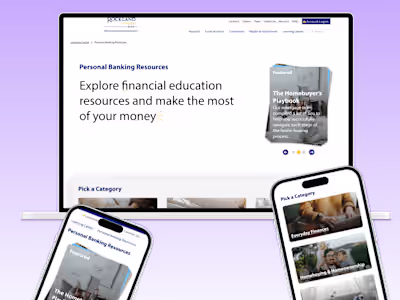 Web & Mobile Redesign