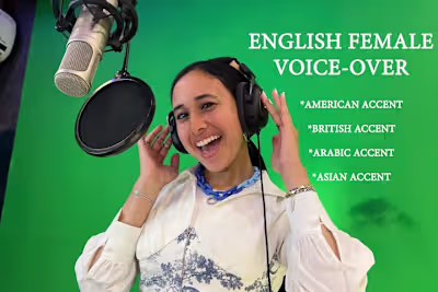 English Voice Over