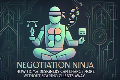Negotiation Ninja: How Figma Designers Can Charge More Without Scaring Clients Away