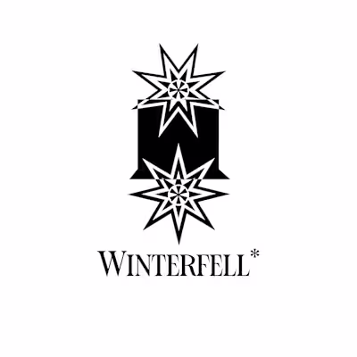 Winterfell + Vale of Arryn Game of Thrones minimalist logos ...