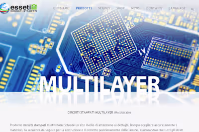 Esseti Website Remake