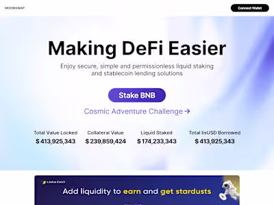 Full Stack Crypto Staking App