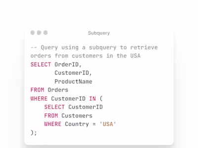 Database optimization and reporting 