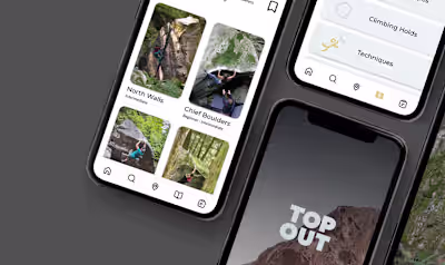 Top Out - App Design + Case Study on Behance
