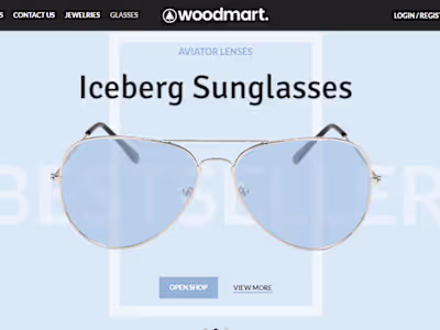 Responsive Ecommerce Website built on Wordpress