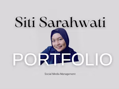 Siti Sarahwati's Portfolio