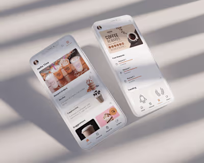 Coffee Shop App Design :: Behance